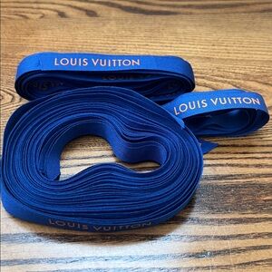 AUTHENTIC Louis Vuitton Blue and Orange Ribbon(s)